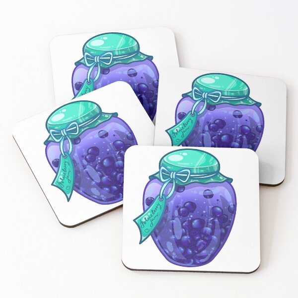 Item preview, Little jar of blueberry jam designed and sold by npehota4.