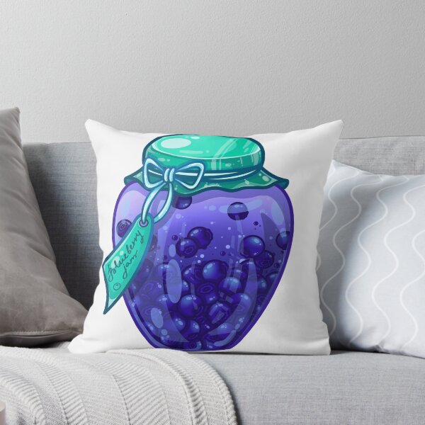 Item preview, Little jar of blueberry jam designed and sold by npehota4.