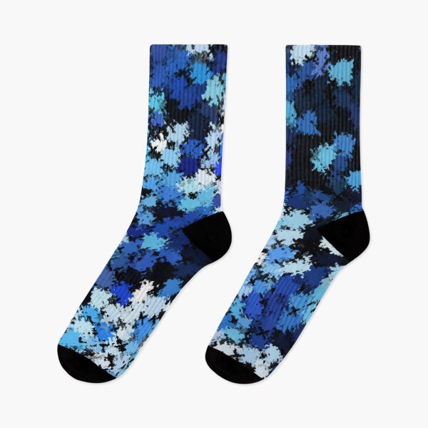Item preview, Abstract blue and white pattern - abstract pattern designed and sold by Designbyfia.