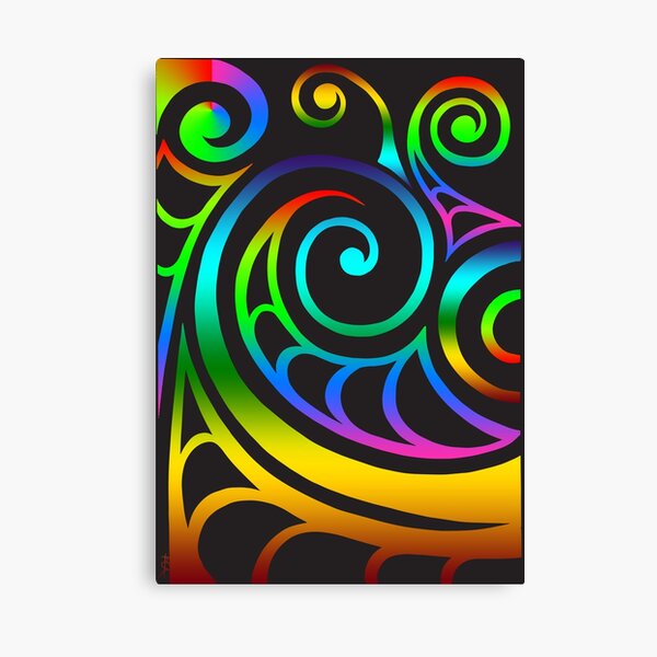Item preview, Colorful Māori Koru - new zealand kiwi  designed and sold by Uncommon Cents.