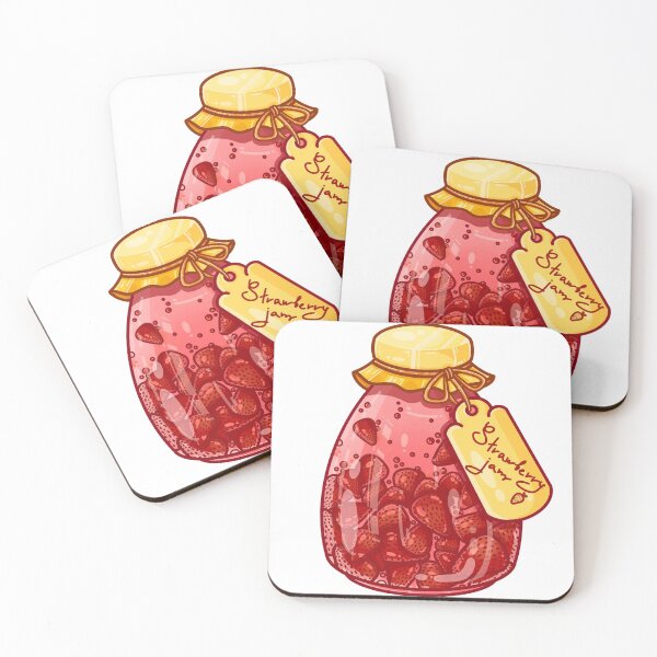 Item preview, Little jar of strawberry jam  designed and sold by npehota4.