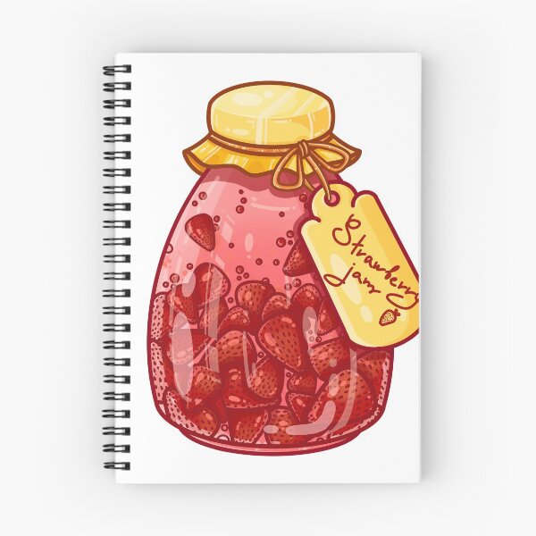 Item preview, Little jar of strawberry jam  designed and sold by npehota4.