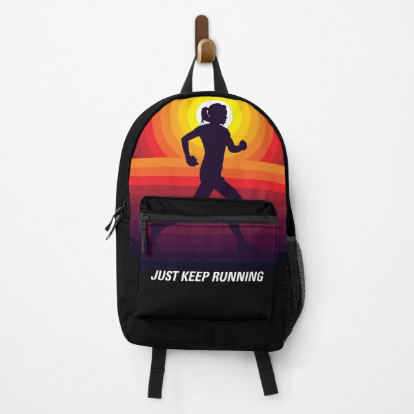 Item preview, Just Keep Running - Summer Sunset Silhouette (Girl) designed and sold by STUDIO-72.