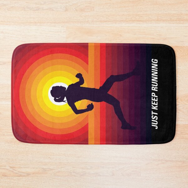 Item preview, Just Keep Running - Summer Sunset Silhouette (Girl) designed and sold by STUDIO-72.