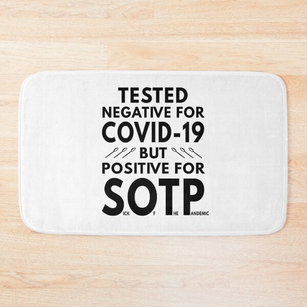 Item preview, Fed Up With Covid 19 designed and sold by MoonsmileProd.