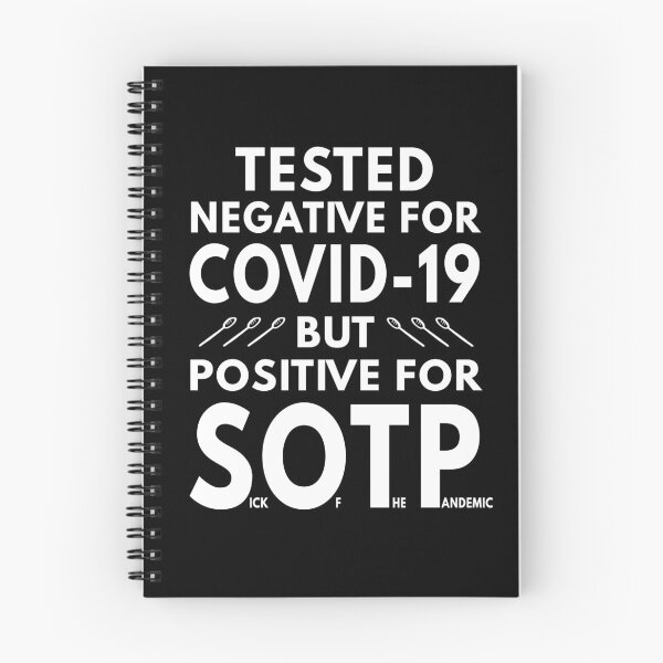 Item preview, Fed Up With Covid 19 designed and sold by MoonsmileProd.