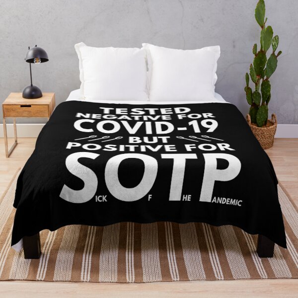 Item preview, Fed Up With Covid 19 designed and sold by MoonsmileProd.