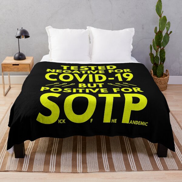 Item preview, Fed Up With Covid 19 designed and sold by MoonsmileProd.