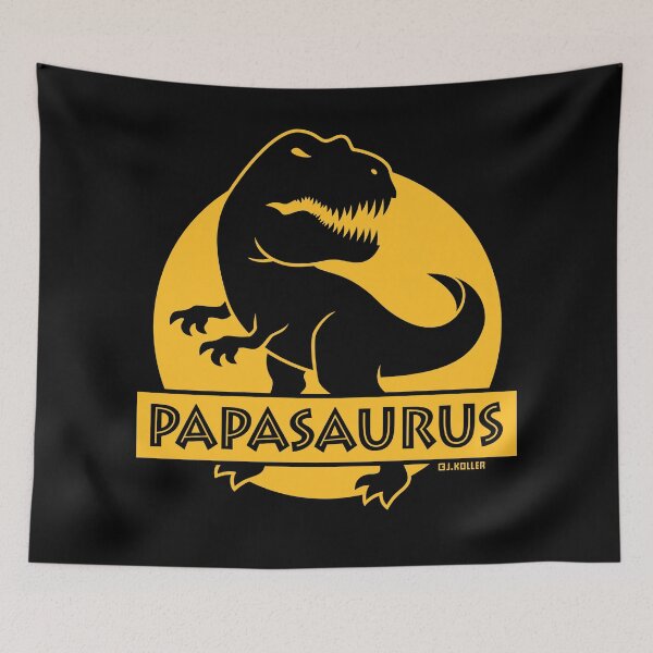 Item preview, Papasaurus (Best Dad / Daddy / Father / Gold) designed and sold by Roderix.