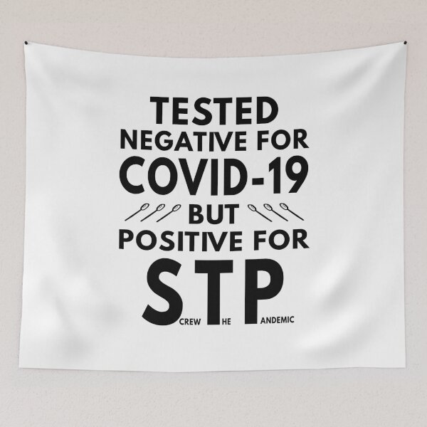 Item preview, Fed Up With Covid 19 designed and sold by MoonsmileProd.