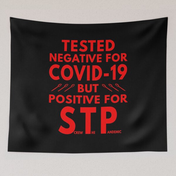 Item preview, Fed Up With Covid 19 designed and sold by MoonsmileProd.
