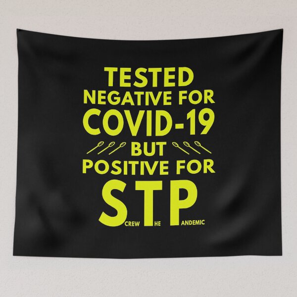 Item preview, Fed Up With Covid 19 designed and sold by MoonsmileProd.