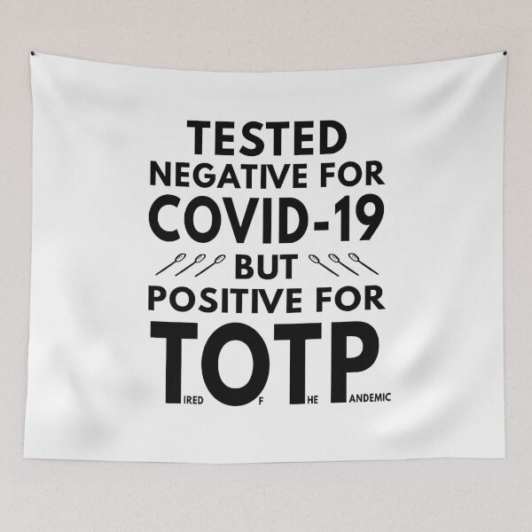 Item preview, Fed Up With Covid 19 designed and sold by MoonsmileProd.