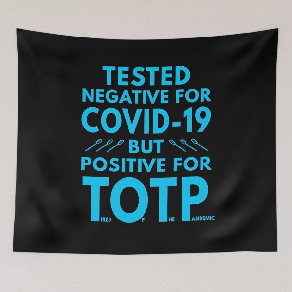 Item preview, Fed Up With Covid 19 designed and sold by MoonsmileProd.