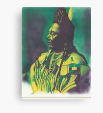 Chief Plenty Coups Canvas Print