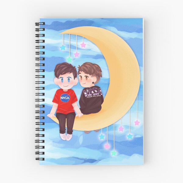 Item preview, Space Nerds Dan and Phil designed and sold by amiteeka.