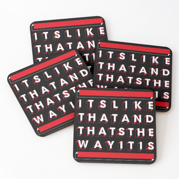 Item preview, It's Like That And That's The Way It Is designed and sold by metrodesignuk.