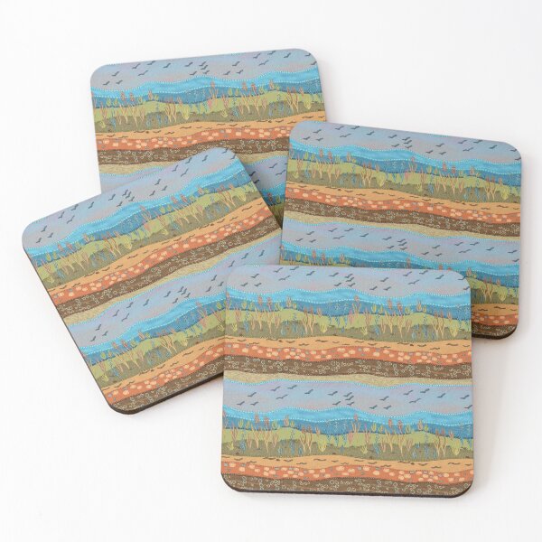Item preview, Grasslands and soil layers, textured and layered. designed and sold by sueshormanart.