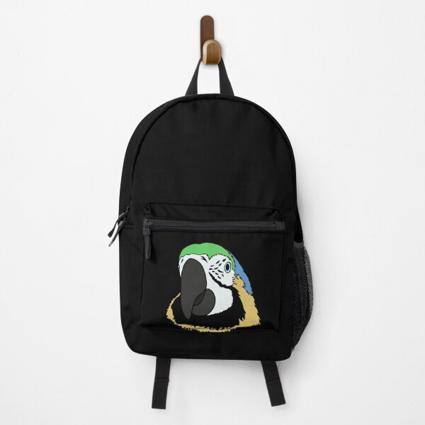 Item preview, Parrot Head hand drawn with blue, green and yellow designed and sold by Mesyo.