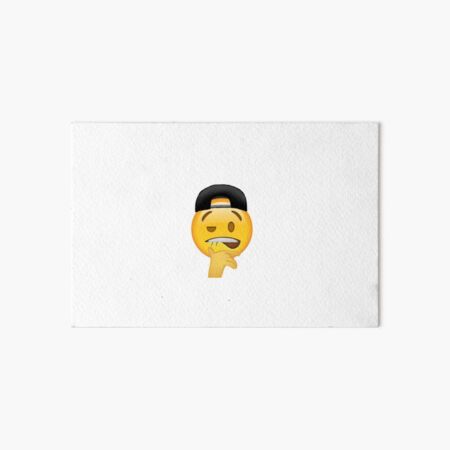 Fboy Emoji Art Board Print