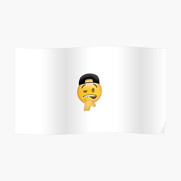 Fboy Emoji Poster