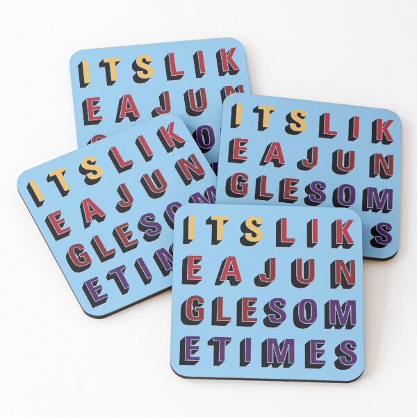 Item preview, It's Like A Jungle Sometimes designed and sold by metrodesignuk.