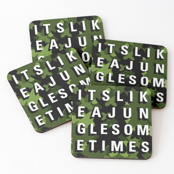 Item preview, It's Like A Jungle Sometimes designed and sold by metrodesignuk.