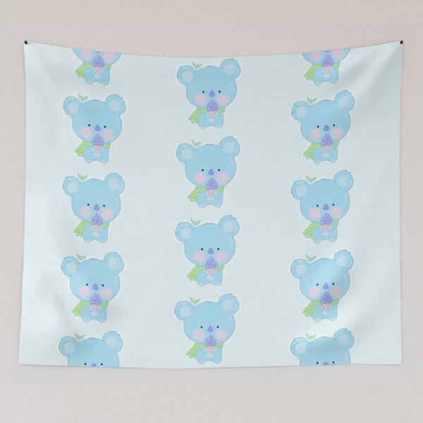 Artikelvorschau, Netter blauer Koala, der Eis isst entworfen und verkauft von SowonHF.