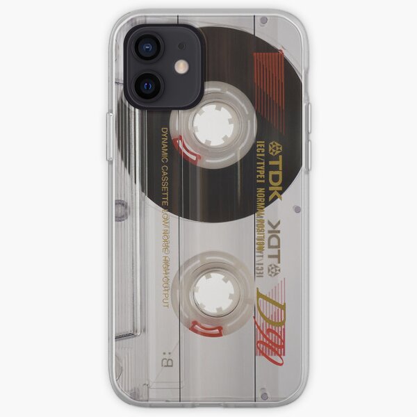 Retro Cassette Tape 1980's Designed Phone Case iPhone Soft Case