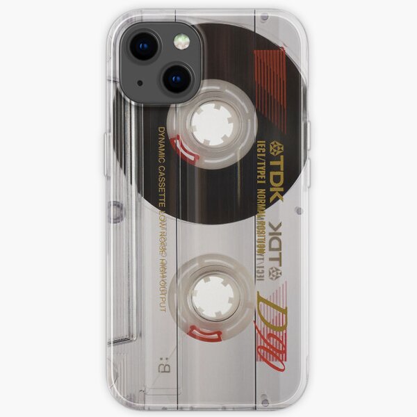 Retro Cassette Tape 1980's Designed Phone Case iPhone Soft Case