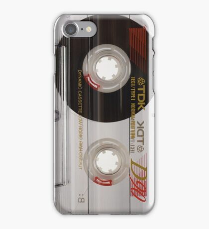 TDK Blank Cassette iPhone Case