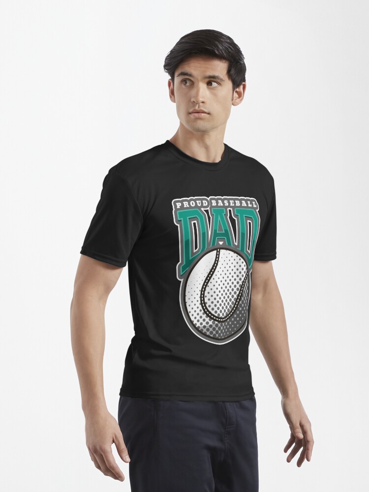 Proud Baseball Daddy, Father's Day T-shirt