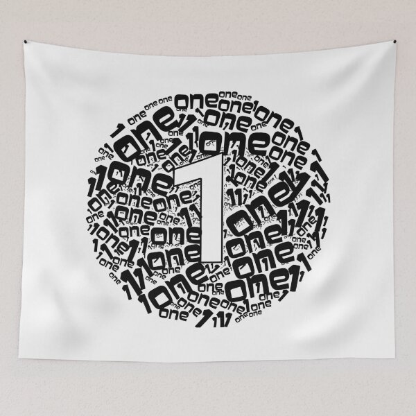 Item preview, Number one word art design - nomber 1  designed and sold by WordArtDesign.