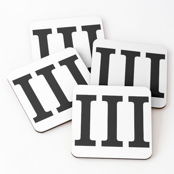 Item preview, III Roman Numeral Three 3 designed and sold by AllCDESIGNS.