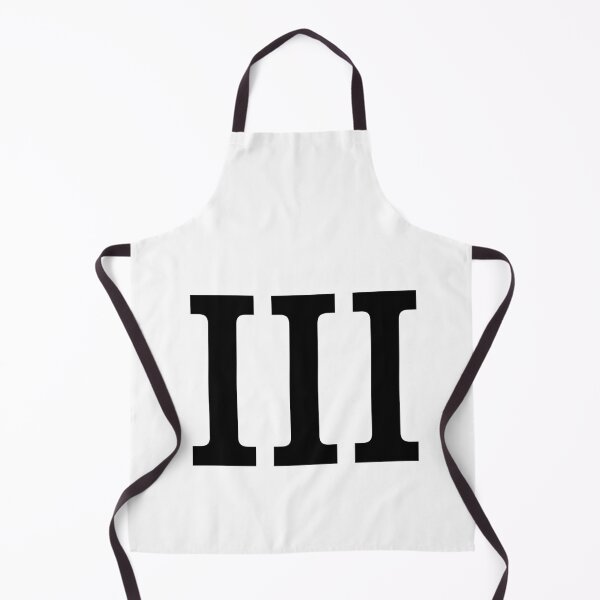 Item preview, III Roman Numeral Three 3 designed and sold by AllCDESIGNS.