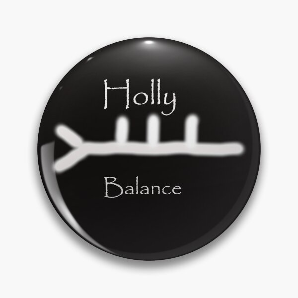 Item preview, Holly ogham balance. designed and sold by PCUsher.