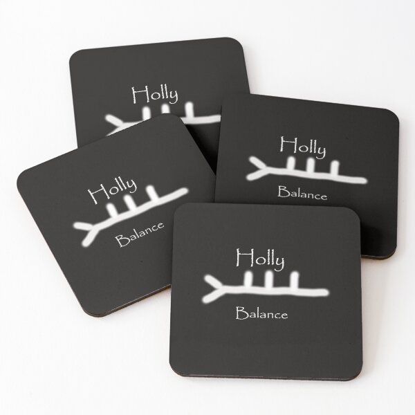 Item preview, Holly ogham balance. designed and sold by PCUsher.