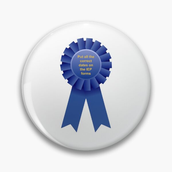 Item preview, Put all the correct dates on the IEP forms award designed and sold by ashleymanske.