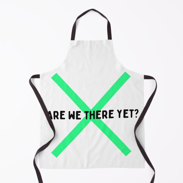Item preview, Are we there yet? (Green X) designed and sold by Kid Wits Ink "Wise enough to leave a lasting impression!".