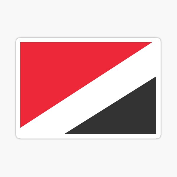 Principality of Sealand flag Sticker