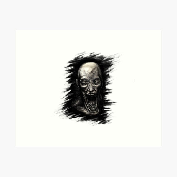 SCP-096 (The Shy Guy) Classic Popular Premium Art Board Print for Sale by  MasukBoss