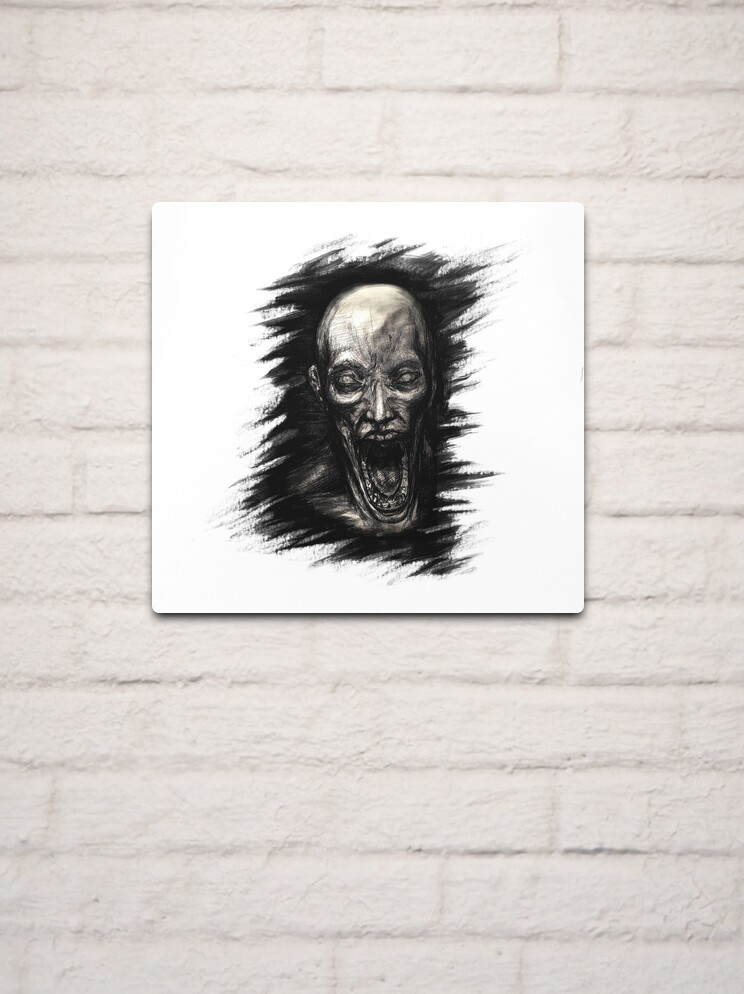 Scp 096 Metal Prints for Sale