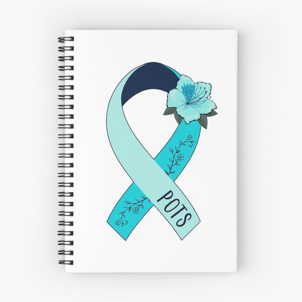 Item preview, Postural orthostatic tachycardia syndrome Awareness, POTS Ribbon designed and sold by AnsDesigns.