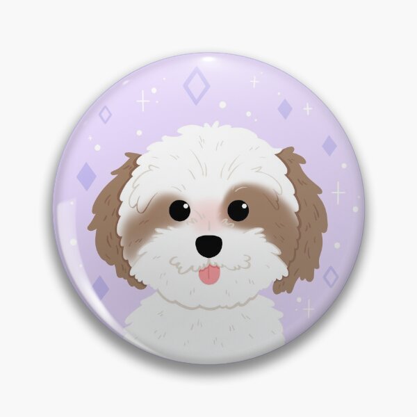 Item preview, Cute Cavapoo portrait  designed and sold by KTJoh.