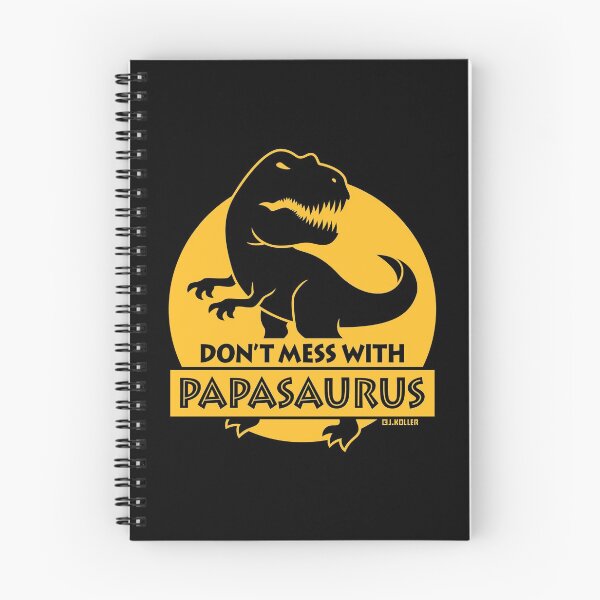 Item preview, Don’t Mess With Papasaurus (Daddy / Father / Gold) designed and sold by Roderix.