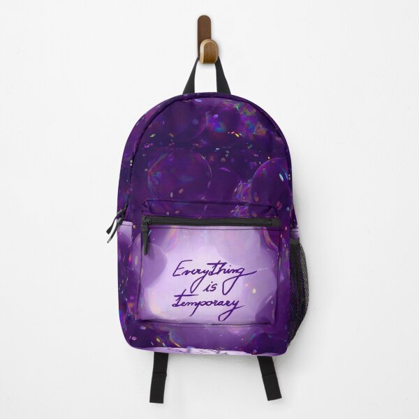 Item preview, Everything is Temporary - Violet Space Bubbles designed and sold by zazuzanta.