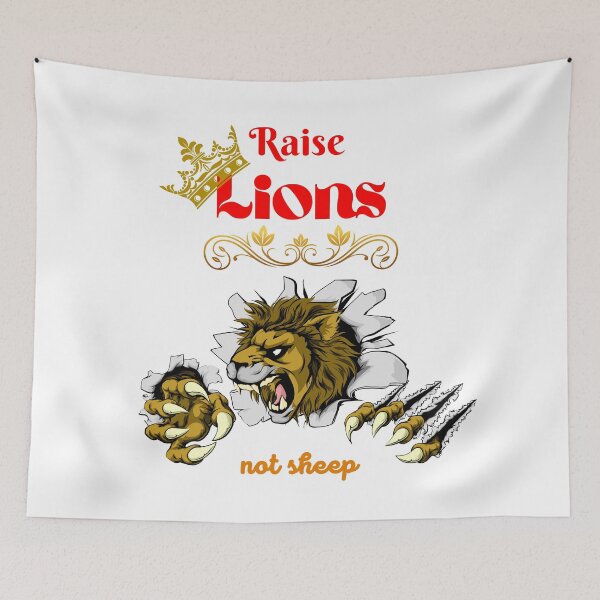 Item preview, Raise lions not sheep designed and sold by 2dmonkey.