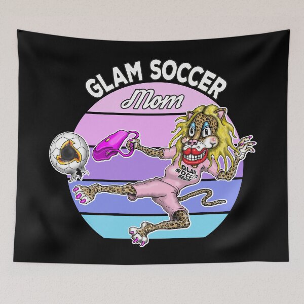 Item preview, Soccer Mom Leopard Funny Glam Soccer Mom Life Mothers Day designed and sold by Status71.
