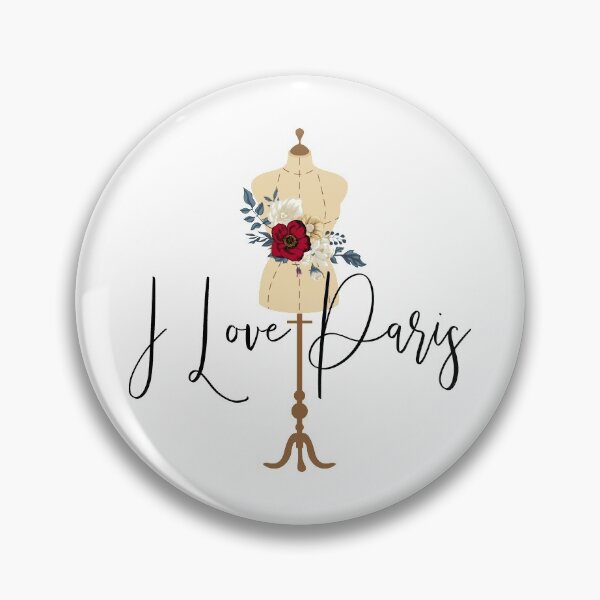Item preview, I LOVE PARIS MANNEQUIN/PARIS LOVERS/ADDICTED TO PARIS designed and sold by wildwhimsical.