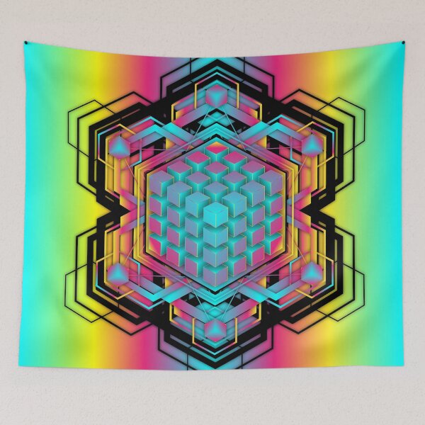 Item preview, The Quantum Cubix Mandala designed and sold by Quantum-Nectar.